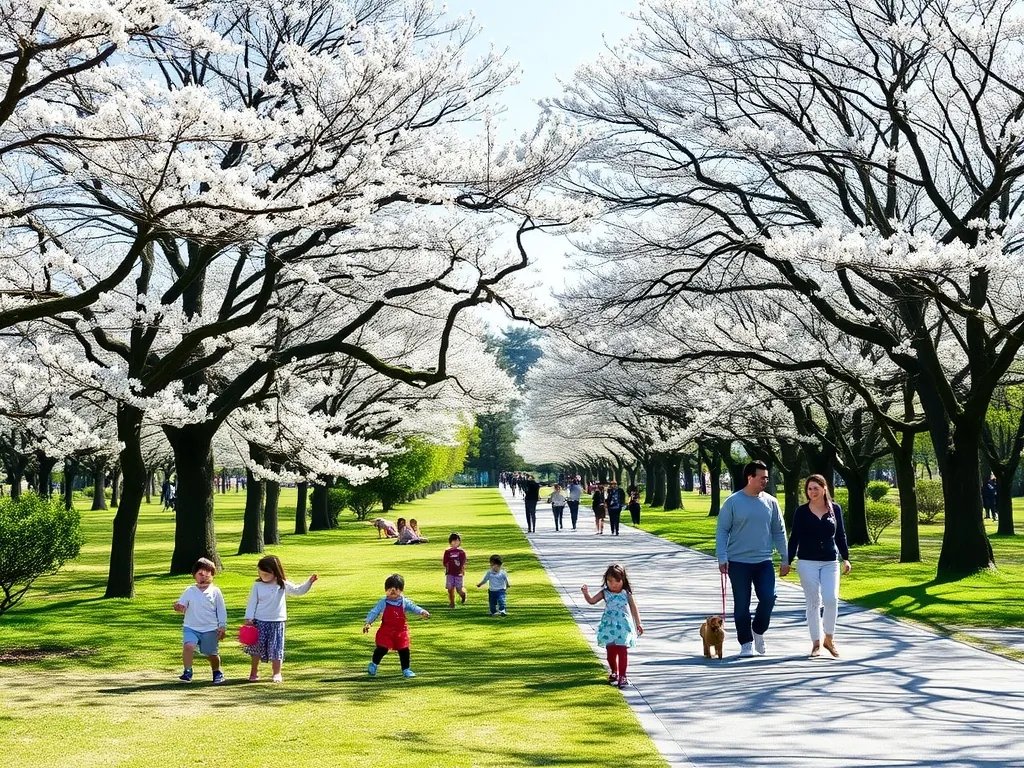🌳 시로이 종합공원 (시로이소고코엔) 이미지 6